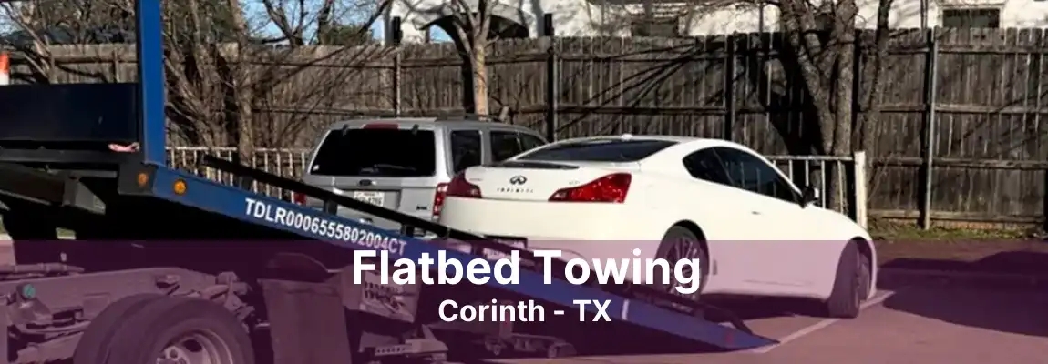 Flatbed Towing Corinth - TX