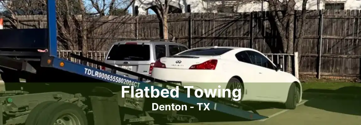 Flatbed Towing Denton - TX