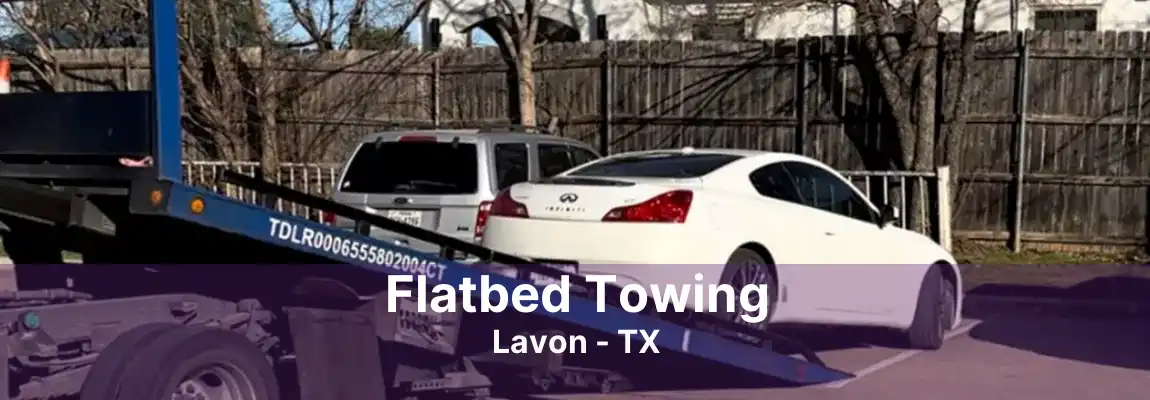 Flatbed Towing Lavon - TX