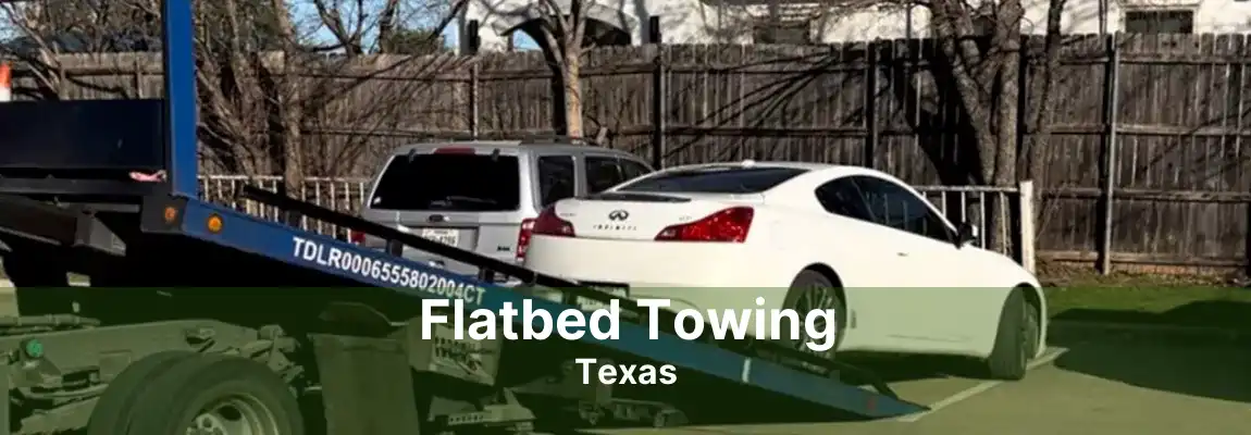 Flatbed Towing Texas