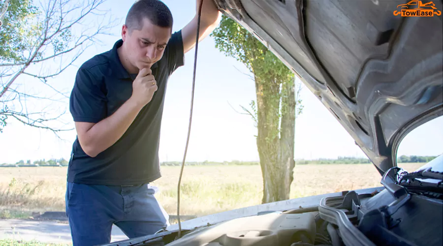 seek assistance when car breaks down